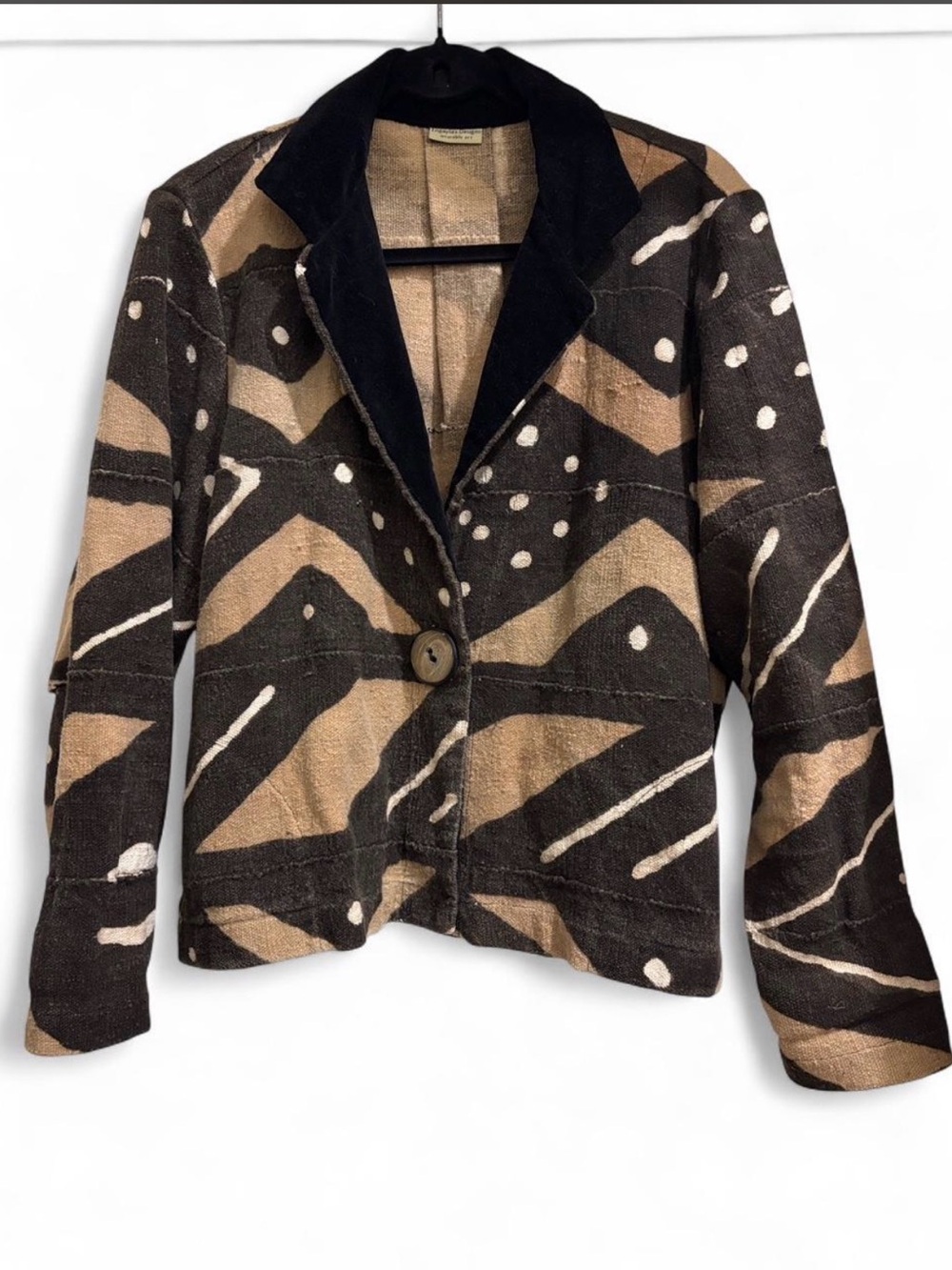 Engayla Designs mud cloth- one of a kind jacket